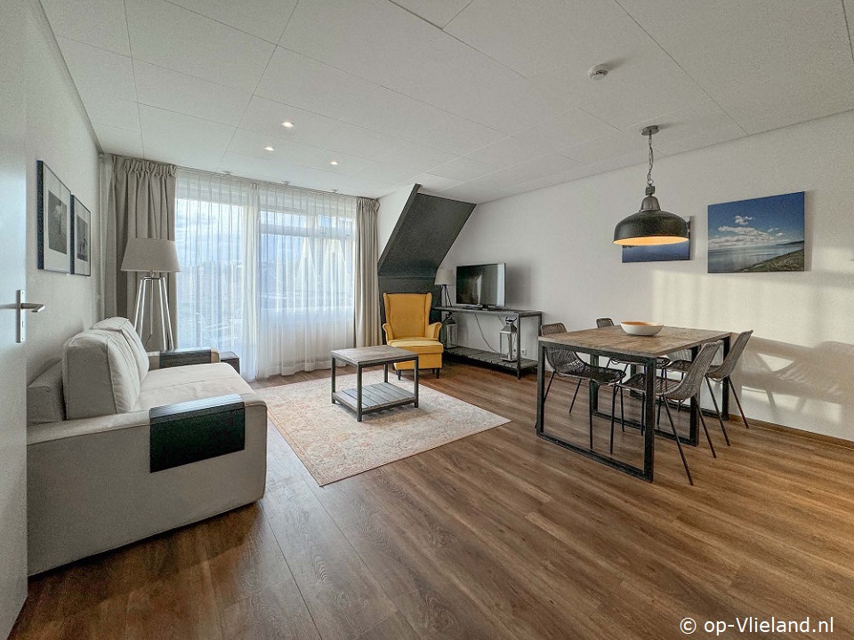 Appartement in Badhotel Bruin met balkon