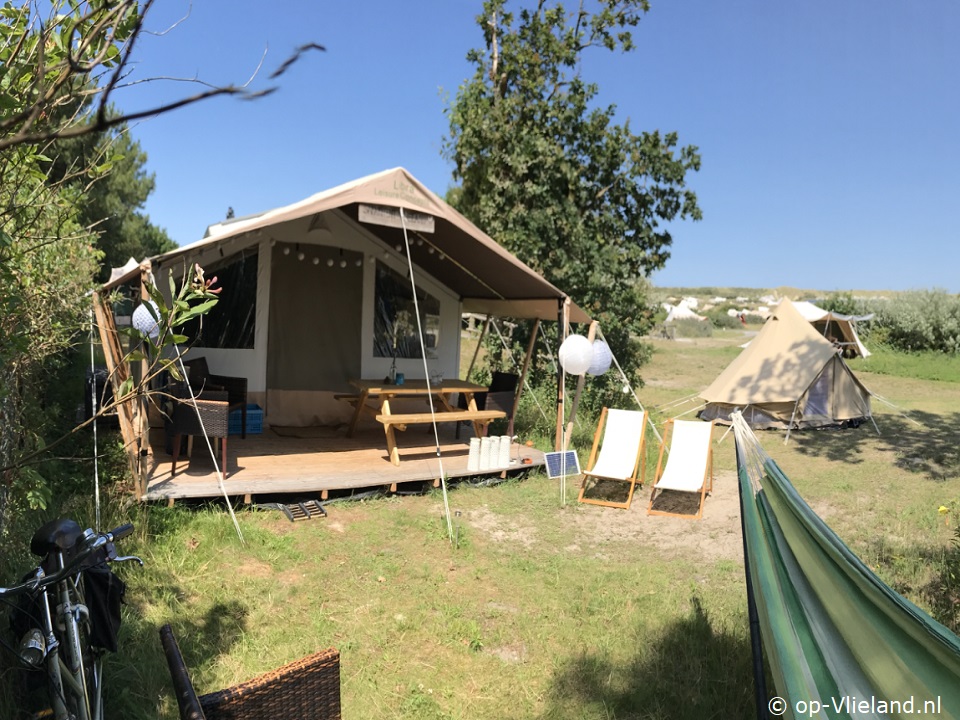Klik hier voor meer informatie over Tent(huis) Safaritent Vlieland